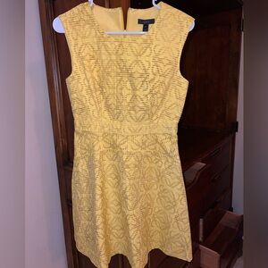 J.Crew yellow dress, size 4 Petite.